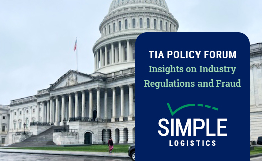 Image of the United States Capital Building with the title: TIA Policy Forum: Insights on Industry Regulations and Fraud